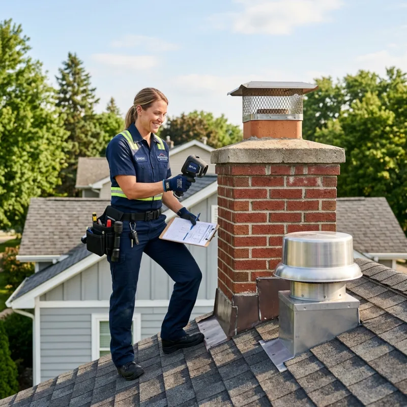 Technician inspecting a Yallambie roof cavity and ductwork for a dead bird